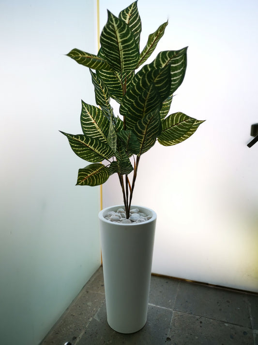 Maceta Minimalista Conica 60 CM alto Resistente y Colores Disponibles