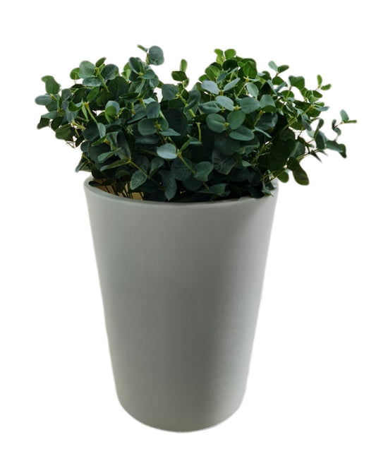 Maceta Minimalista Conica Chica Resistente Colores 33 x 38 cm