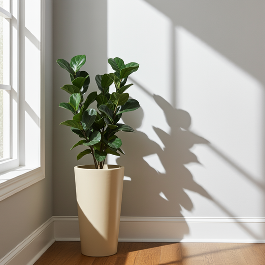 Maceta Minimalista Conica Mediana Resistente Ligera varios colores